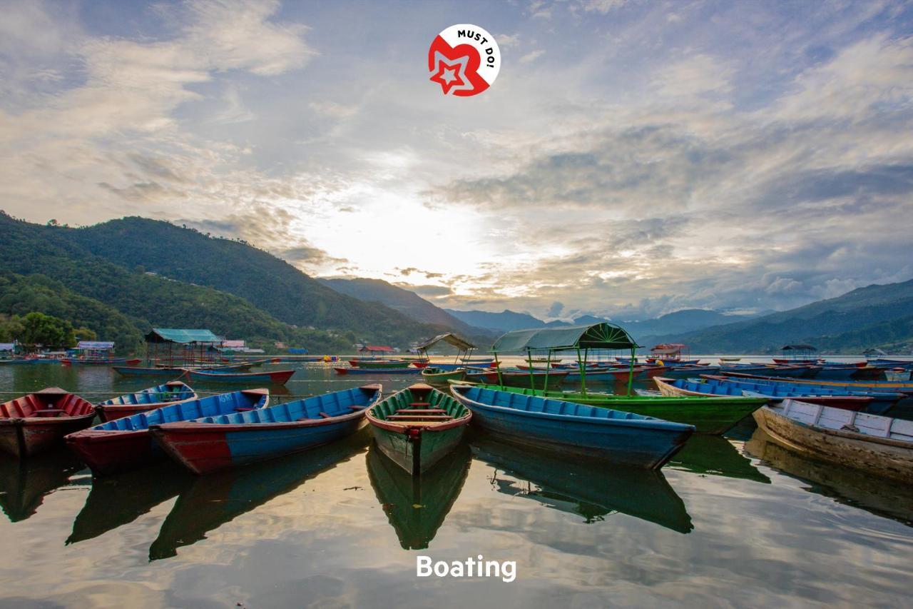 Spot On 445 New Hotel Natureland Pokhara Esterno foto